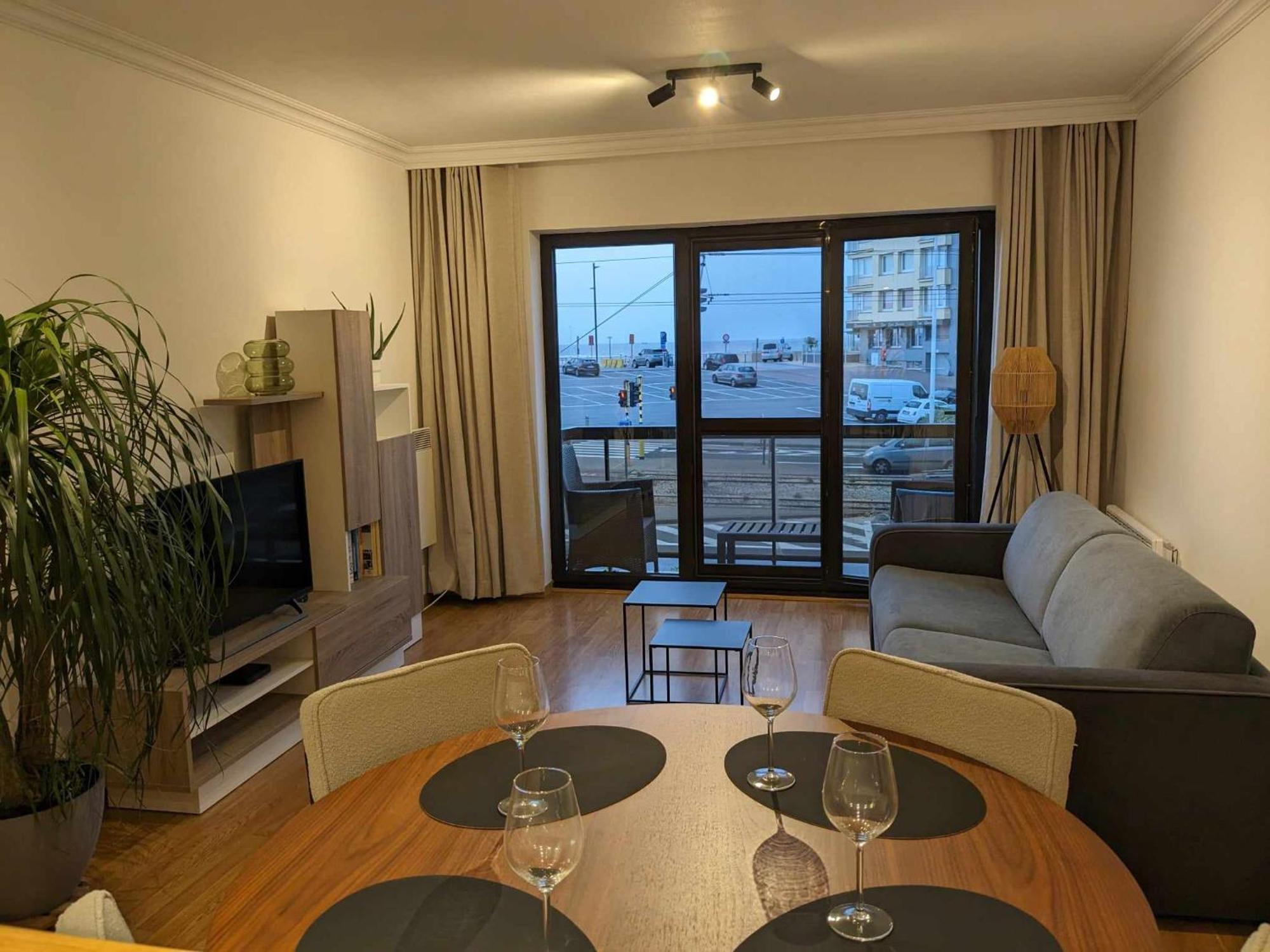 אוסטנדה Vista Linda, Leuk Appartement Vlak Bij Zeedijk En Strand מראה חיצוני תמונה